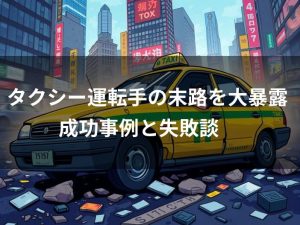 タクシー運転手の末路を大暴露 成功事例と失敗談