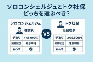 ソロコンシェルジュとトク社保を徹底比較|比較表を用いて違い・選び方・メリットを解説