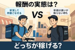 ロケットナウの配達員の報酬はいくら？稼げる？時給換算・月収シミュレーション付きで解説