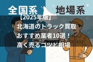 【2025年版】北海道のトラック買取おすすめ業者10選！高く売るコツと相場