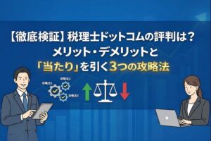 【徹底検証】税理士ドットコムの評判は？メリット・デメリットと「当たり」を引く3つの攻略法とは