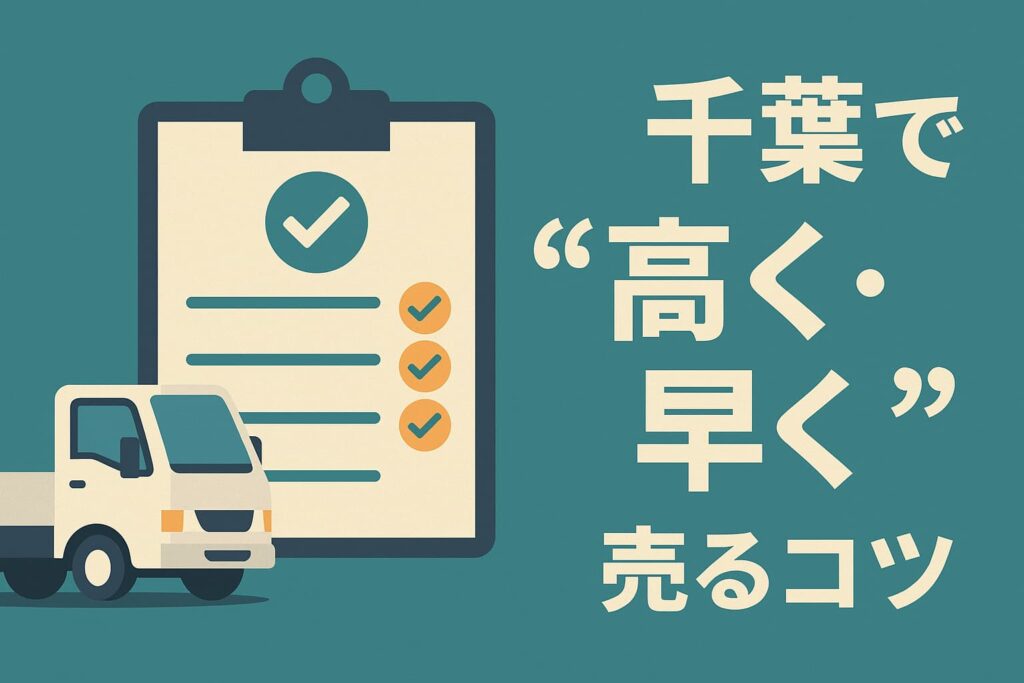 千葉で“高く・早く”売るコツ（即断型チェックリスト）